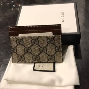 Gucci business card holder